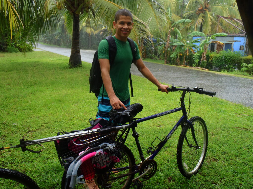 Before the Scarry, it was bikes only.  (Torrential) rain or shine.